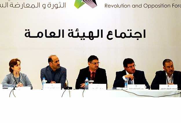 Syrian National Coalition meets to discuss Geneva