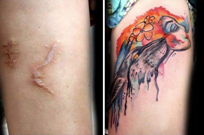 Tattoos For Good Cause: Brazilian Artist Covers Scars for Women Victims of Crime