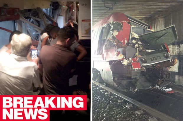 Train Crash near Montpellier in France Leaves 60 Injured