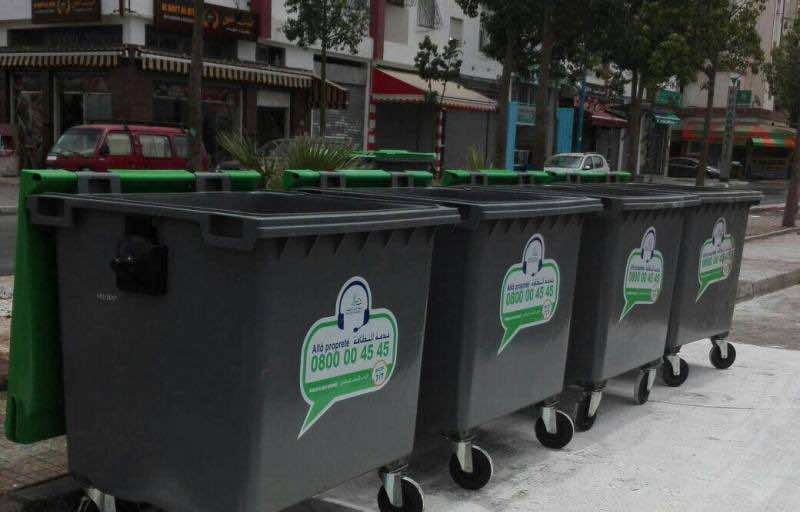 2,100 New Trash Containers to Clean Up Casablanca