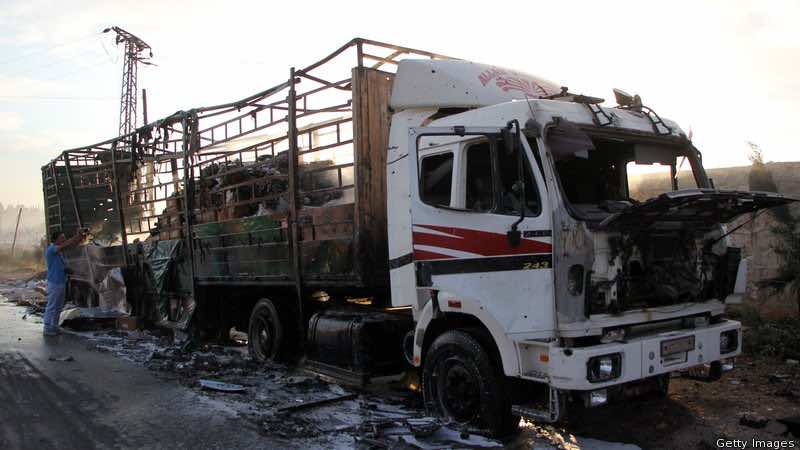 UN Sets up Inquiry into Syria Aid Convoy Attack