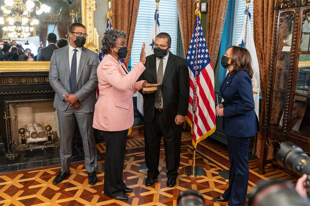 US Swears in Linda Thomas-Greenfield as Ambassador to UN