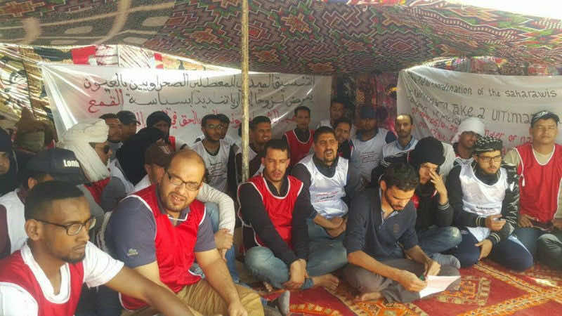 University Graduates in Laayoune Protest Unemployment, Slam ‘Non-Responsive’ Local Authorities