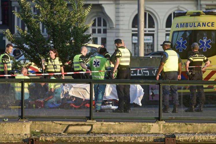 Vehicle Slams into Pedestrians in Amsterdam
