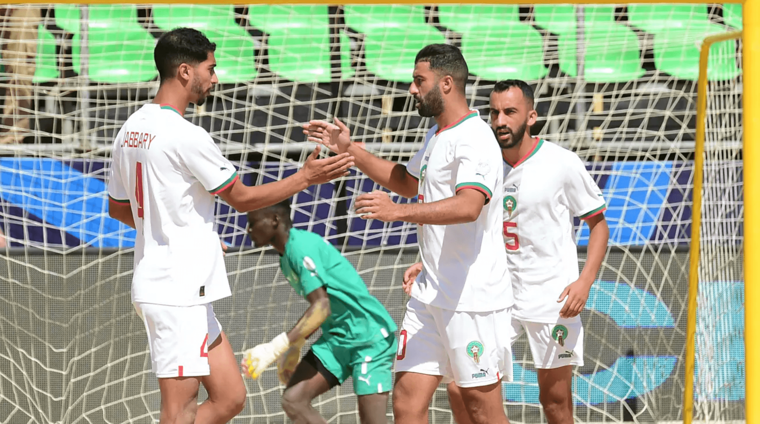 AFCON: Morocco’s Beach Football Squad Beats Ghana in Group Stage