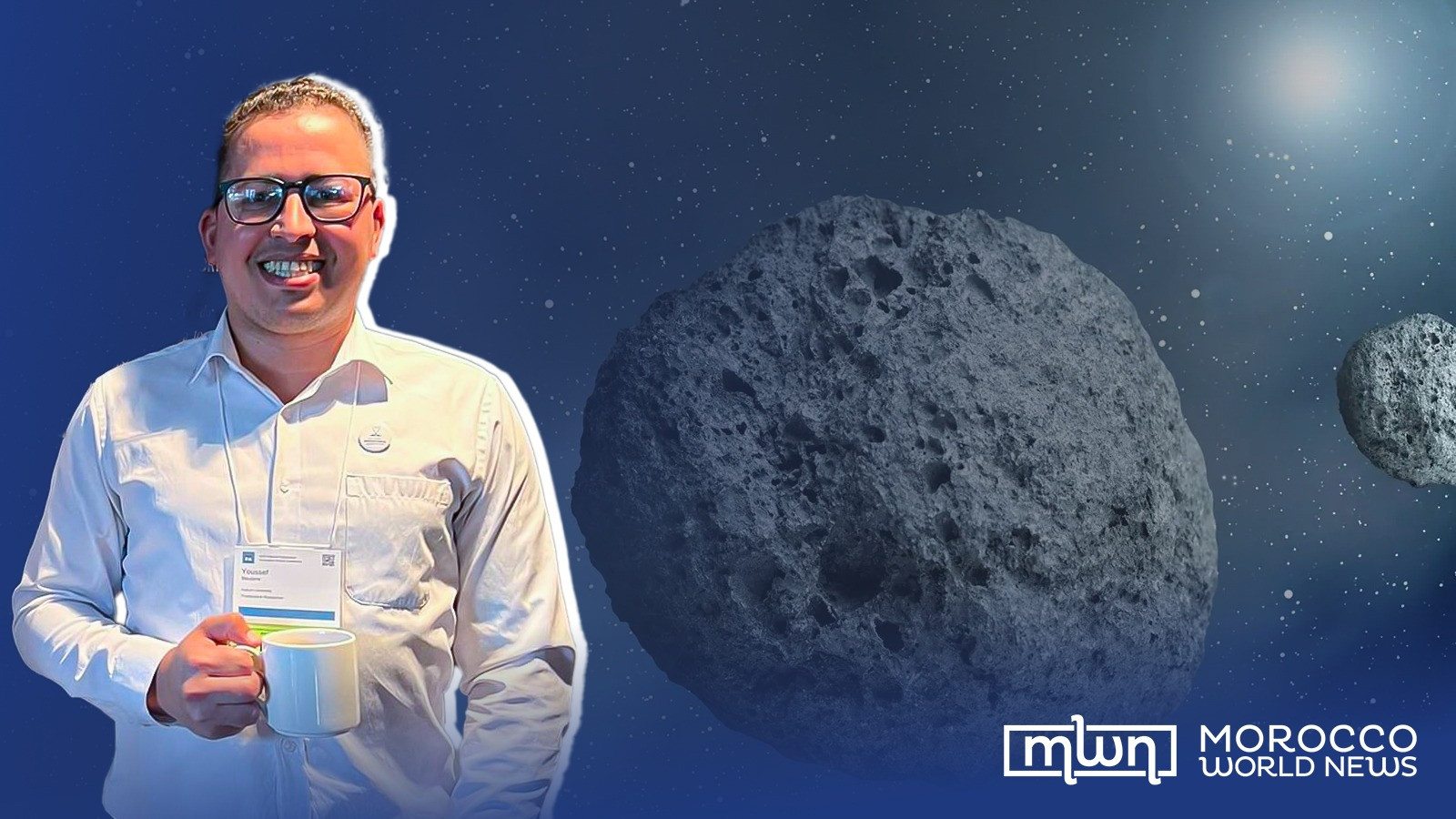 Asteroid Named in Recognition of Moroccan Researcher Youssef Moulane at ACM Conference