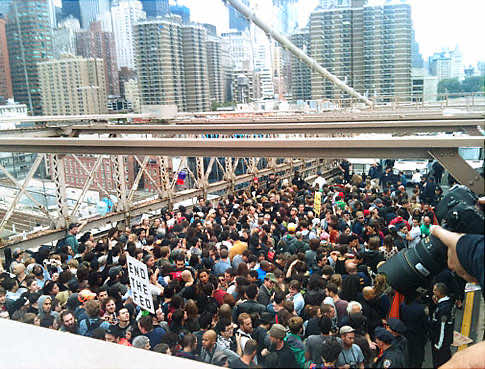 More than 500 arrested in Wall Street protest