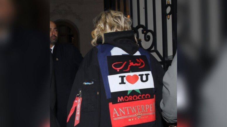 Canadian Star Avril Lavigne Dons ‘I Love You Morocco’ Sweater in Paris