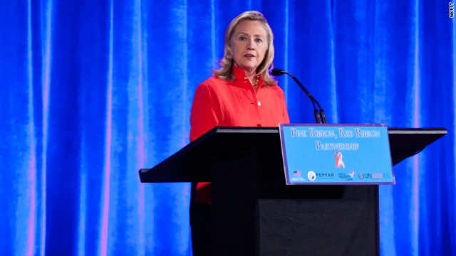 Emotional Clinton warns of dangers of militancy