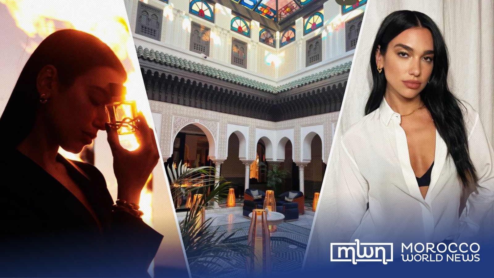 Dua Lipa Stars in Yves Saint Laurent Beauty Perfume Ad in Morocco