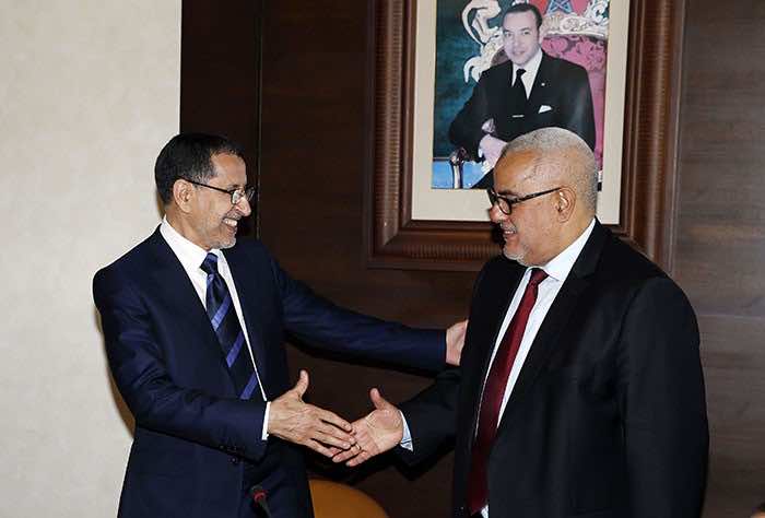 El Othmani Congratulates Benkirane on Re-election to PJD Leadership