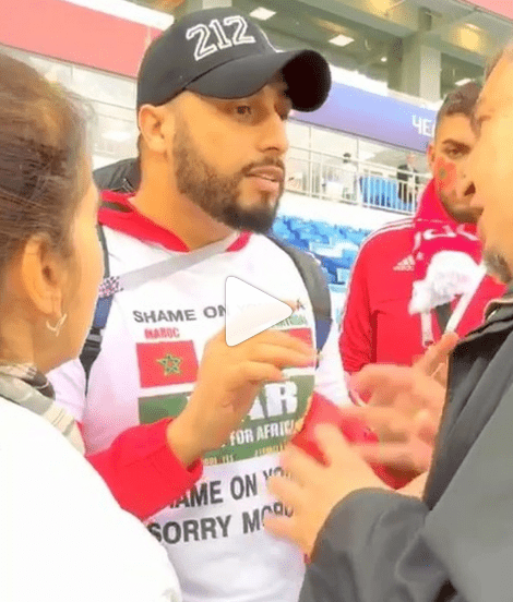 Moroccan Fan Arrested in Russia for Wearing ‘Shame on You FIFA’ T-Shirt
