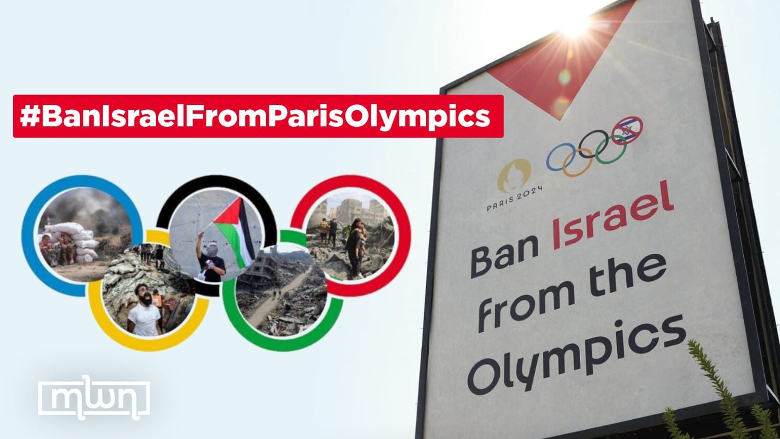 Global Campaign Urges Ban on Israel from 2024 Paris Olympics Over War on Gaza