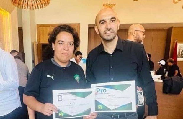 Hasnaa Doumi Becomes Morocco’s First Woman Coach for Men’s Football Team