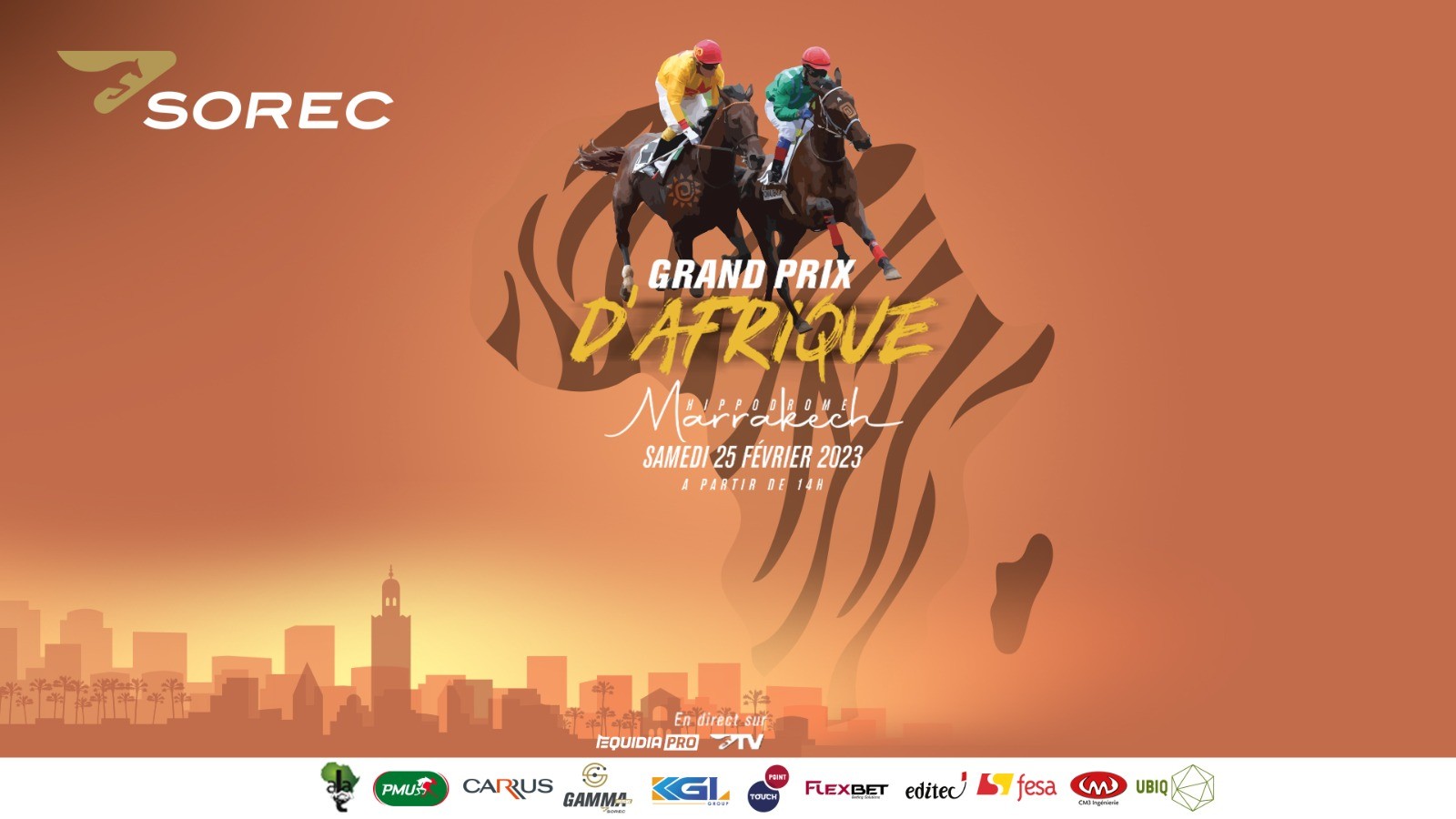 Horse Racing: SOREC To Organize 12th Edition of African Grand Prix in Marrakech