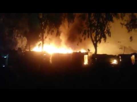 Video: 100 Houses Engulfed in Flames in Town Near Rabat