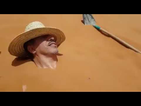Video of Minister Aziz Rebbah Buried in the Sand Goes Viral