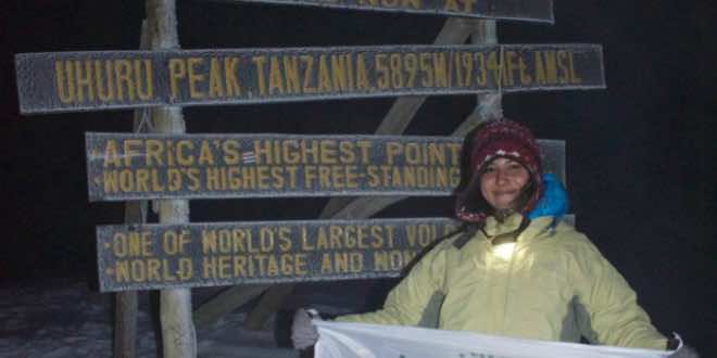 Morocco’s Samia Haimoura Climbs Africa’s Highest Mountain