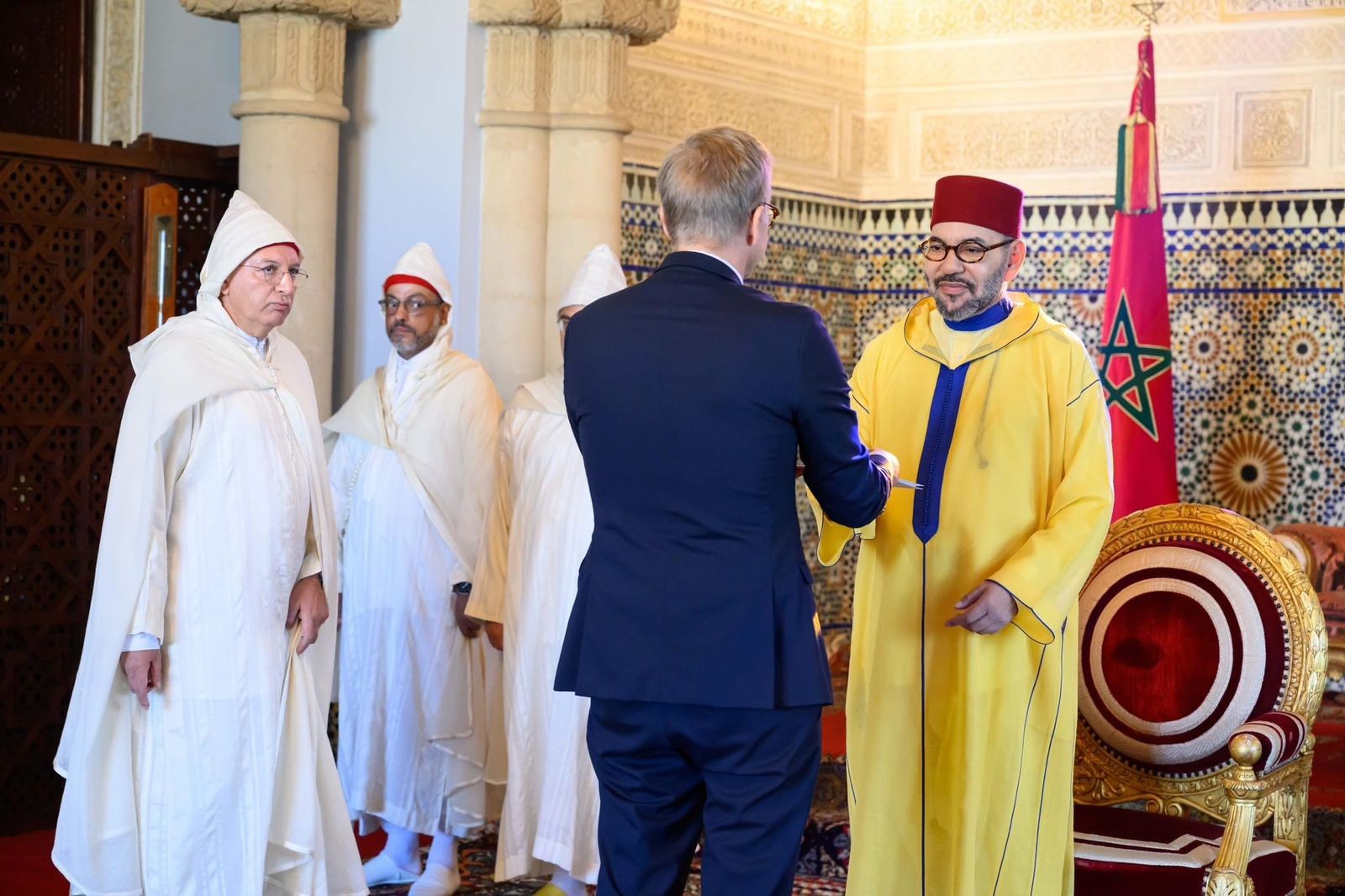 King Mohammed VI Receives Several Foreign Ambassadors in Rabat