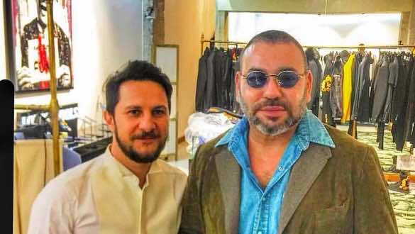 Photos of the Day: King Mohammed VI in Parisian Boutiques
