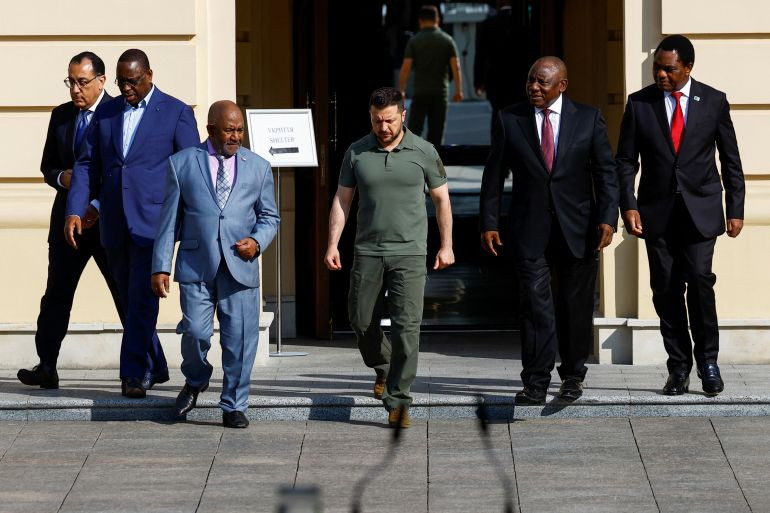 Kyiv Tells African Peace Mission There Will Be No Peace Talks with Russia