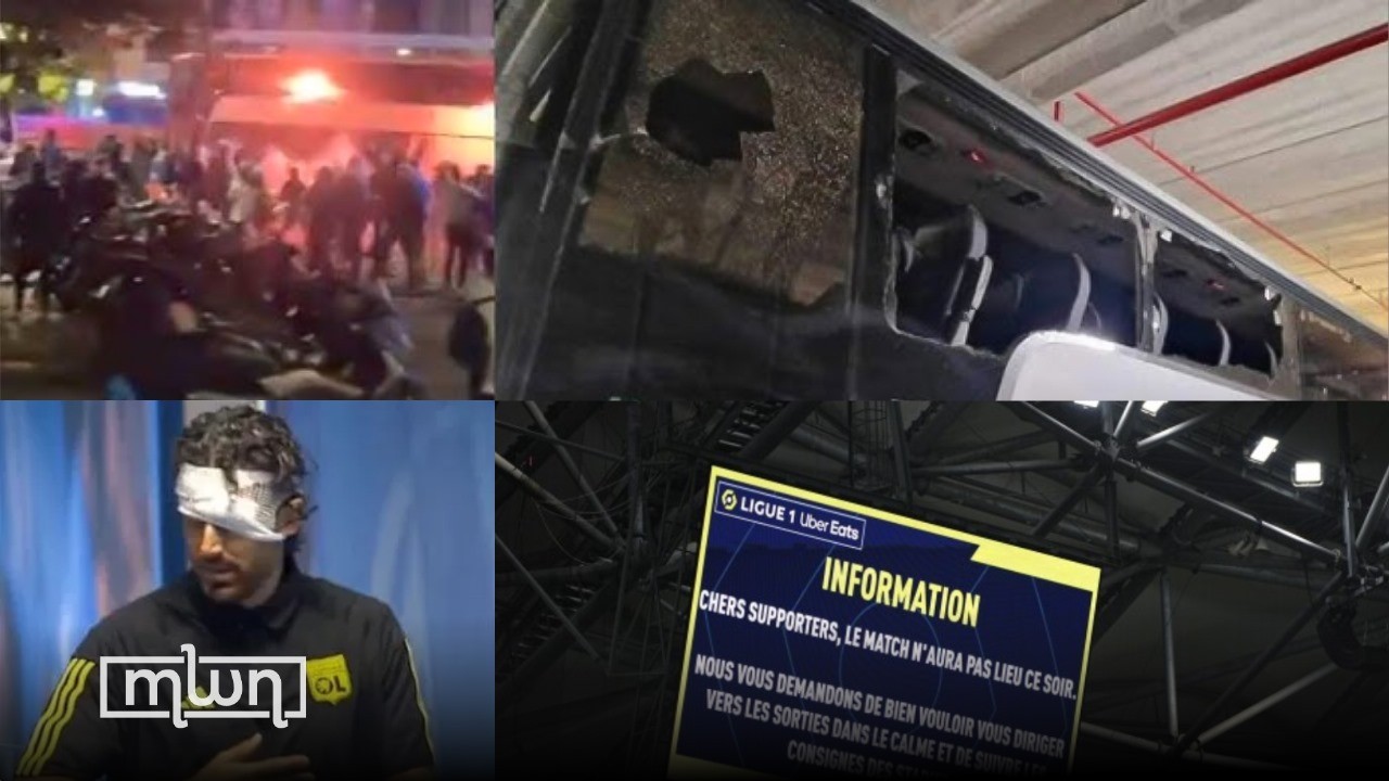 Marseille-Lyon Match Cancelled Following Attack on Lyon Team Bus