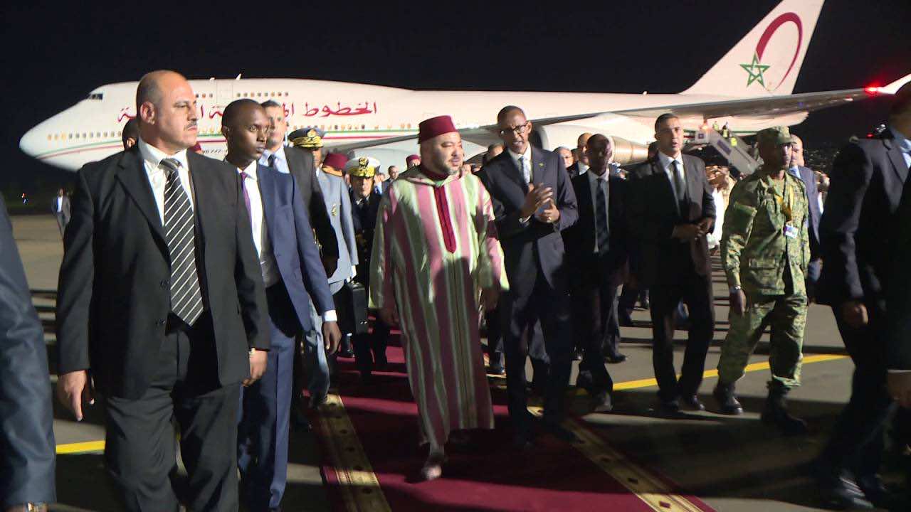 Video: President Kagame Welcomes King Mohamed VI to Rwanda for a State Visit