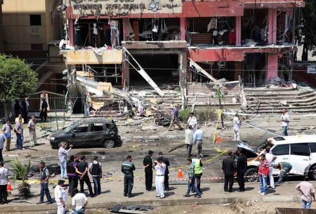 Blast rocks near Egypt intelligence headquarters