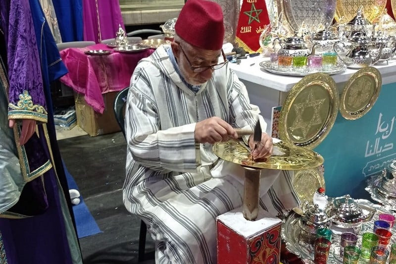 Moroccan Culture on Display at Handicraft Exhibition in Israel