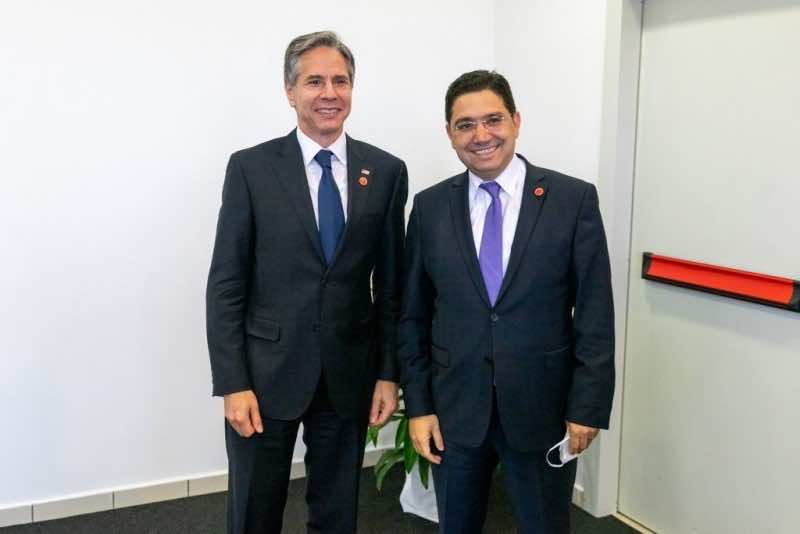 Moroccan FM Nasser Bourita in Washington to Meet Secretary Blinken