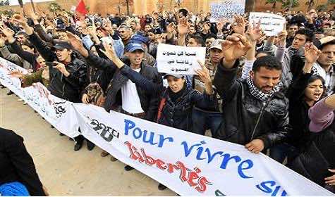 Moroccan rights watchdog defends protest crackdown
