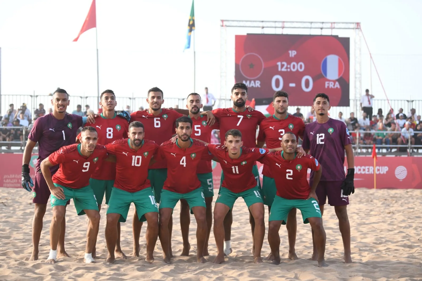 Morocco Crowned Champions of 2024 Beach Soccer Casablanca Cup