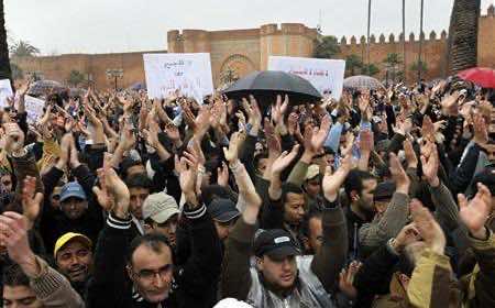 Moroccan democratic reform: between the baton and the king’s speech