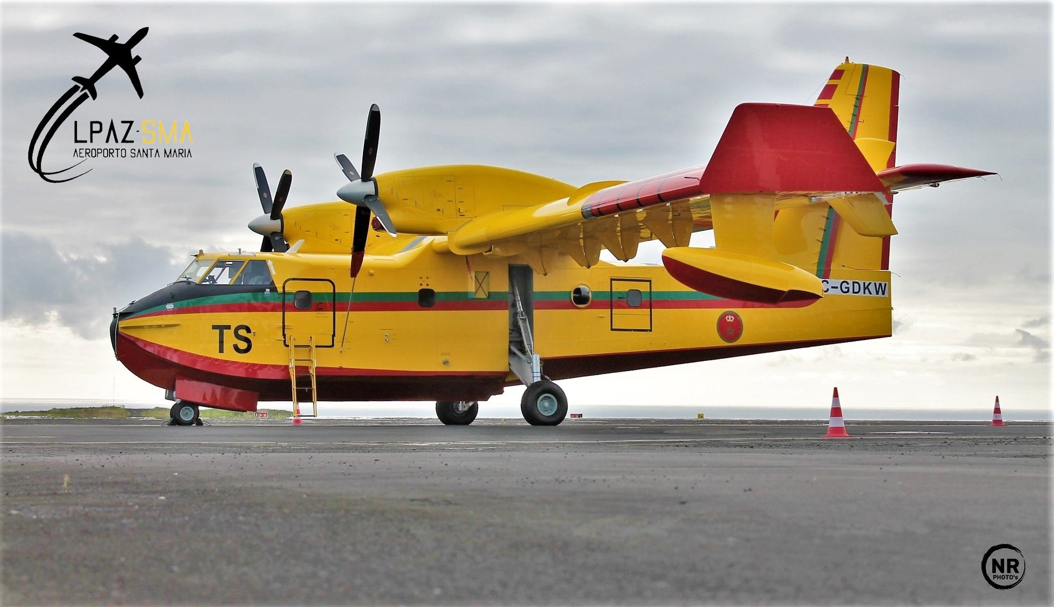 Morocco Reinforces its Firefighting Fleet with 6th Canadair Water Bomber