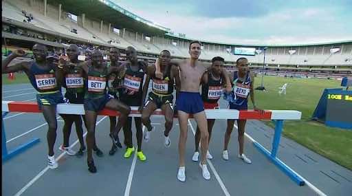 Morocco’s El Bakkali Outruns Kenyans at Home