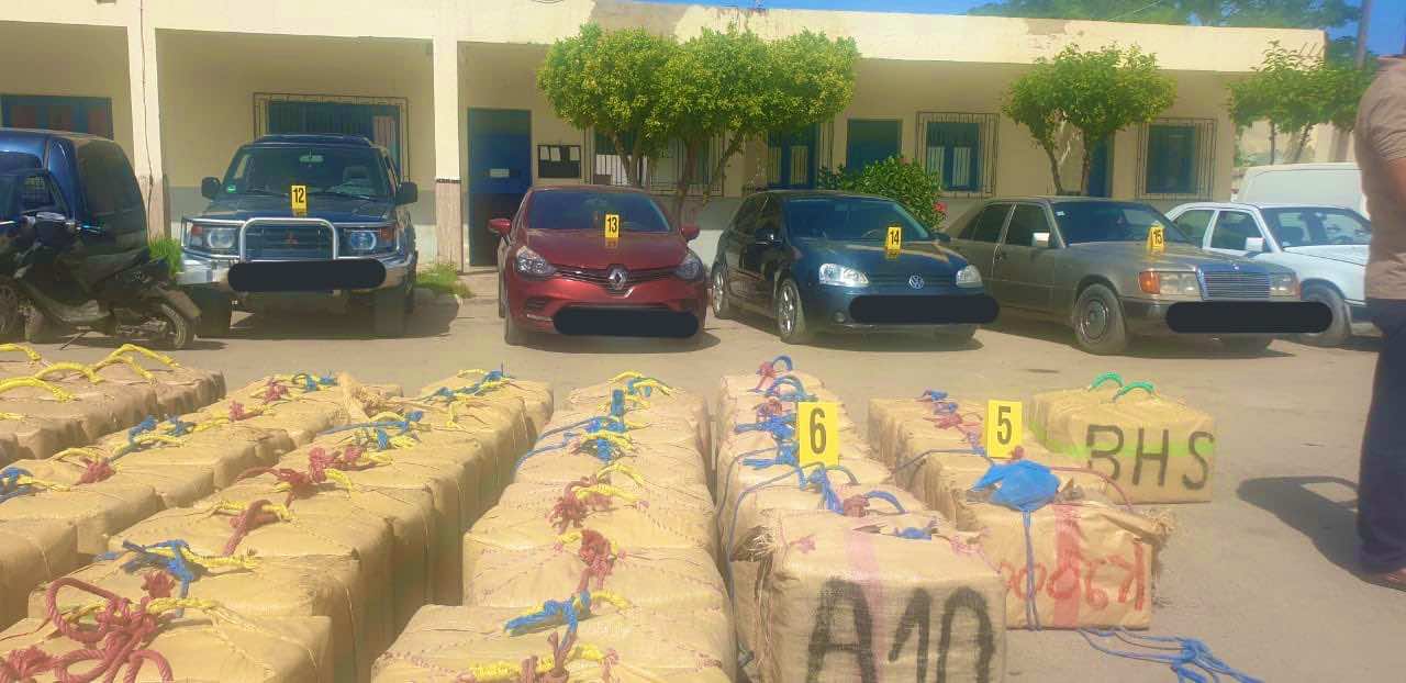 Morocco Seizes 3 Tonnes of Cannabis, Arrests 7 Suspects