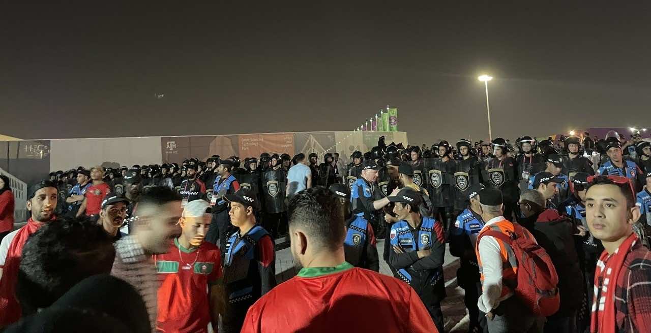 Morocco-Spain Game: Hundreds of Fans Stuck Outside Stadium