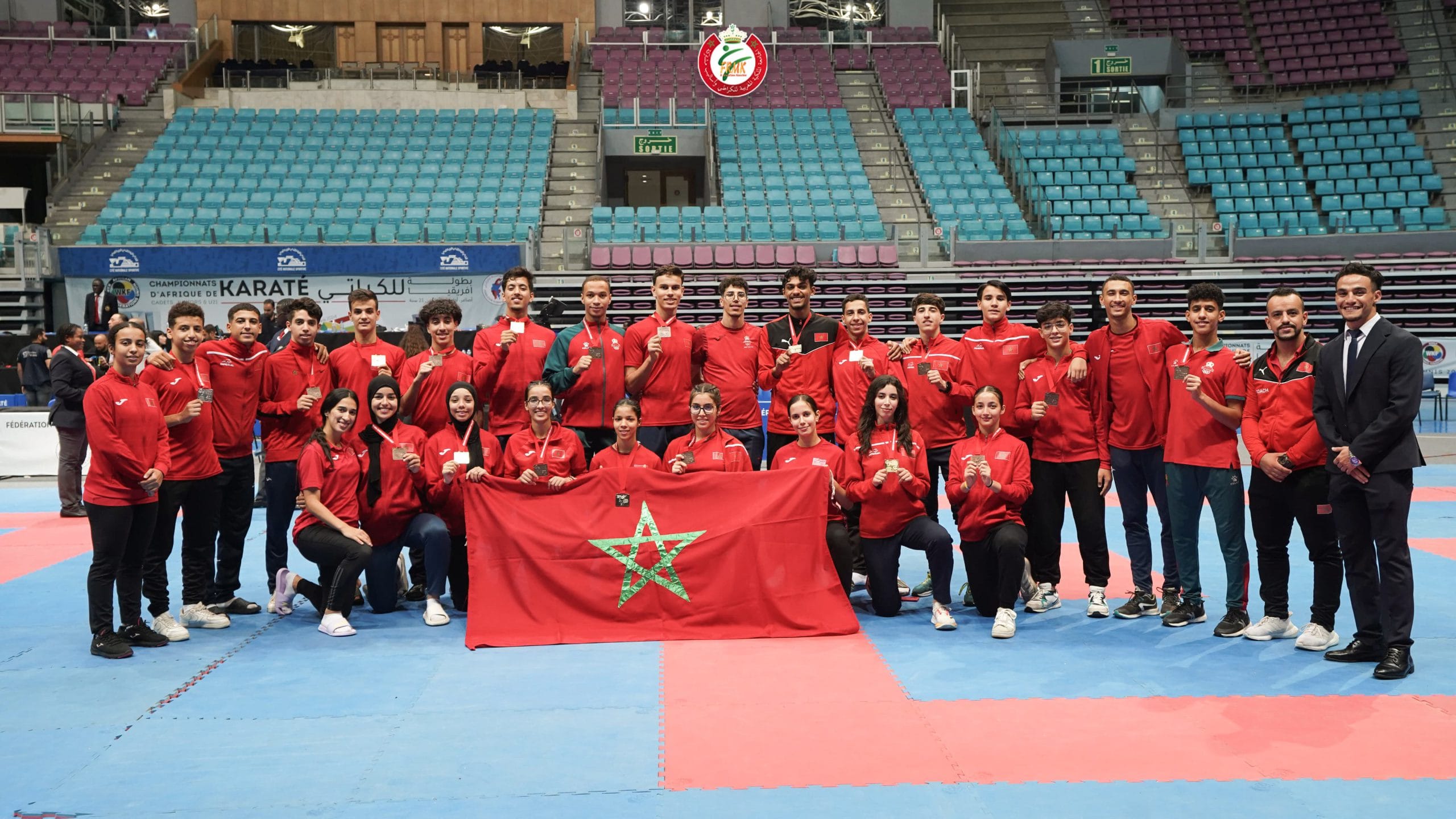Morocco Triumphs at African Karate Championship 2024 with 18 Medals Haul in Tunis