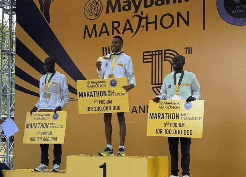 Morocco’s Hassan Toriss Wins Indonesia’s Maybank Marathon 2022