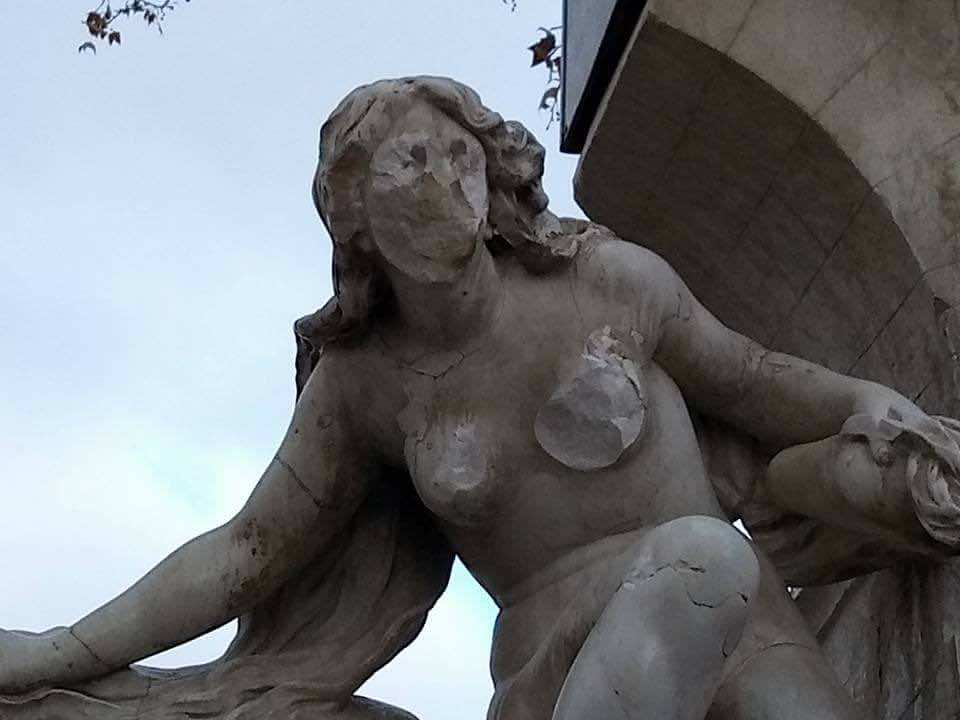 Algerian ‘Perturbed’ Salafist Vandalizes Historical Statue of Naked Woman