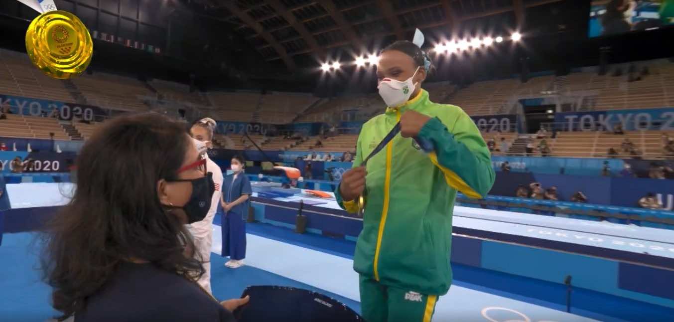 Nawal El Moutawakel And Rebeca Andrade: An Encounter Between Two Champions