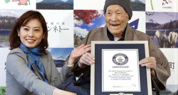 112-Year-Old Masazo Nonaka Enters Guinness Records as World’s Oldest Man