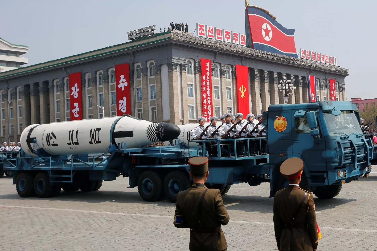 North Korea Launches Missiles Near Japan in Response to US Nuclear Submarine