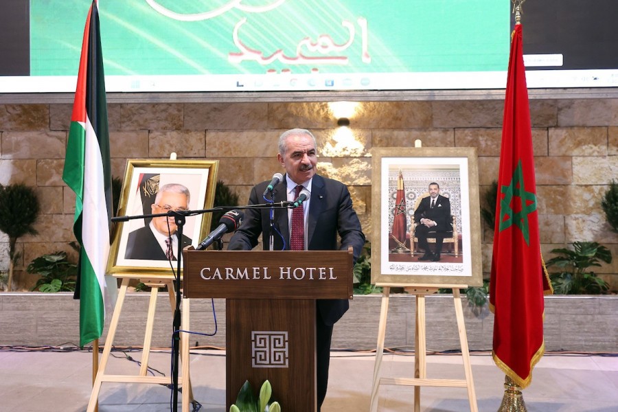 Palestinian PM Expresses Appreciation for Morocco’s Support of Palestinian Cause