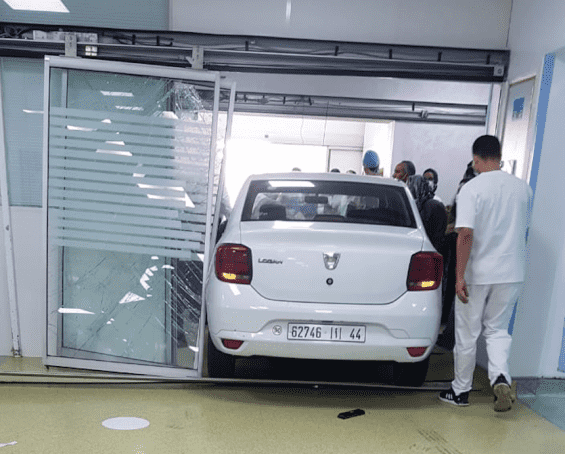 Police Open Investigation After Man Crashes Into Hospital With Car in Rabat