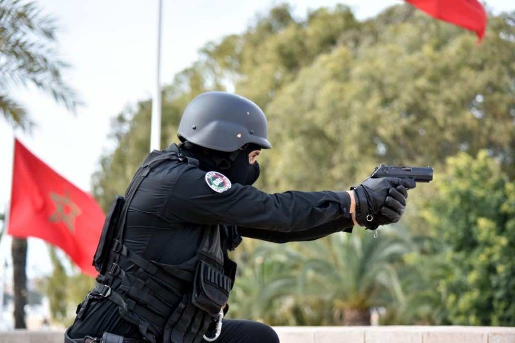 Police Use Firearm to Stop a Criminal Near Rabat