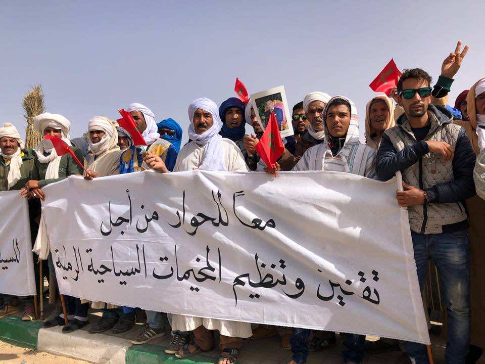Morocco Orders Closure of Desert Camps in Merzouga, Local Protests Erupt