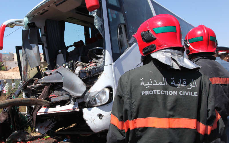 Three Dead, 21 Injured in Road Accident in Central Morocco