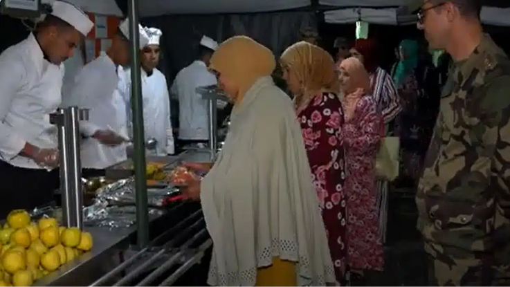 Royal Armed Forces Offers Ramadan Meals to September 8 Earthquake Victims