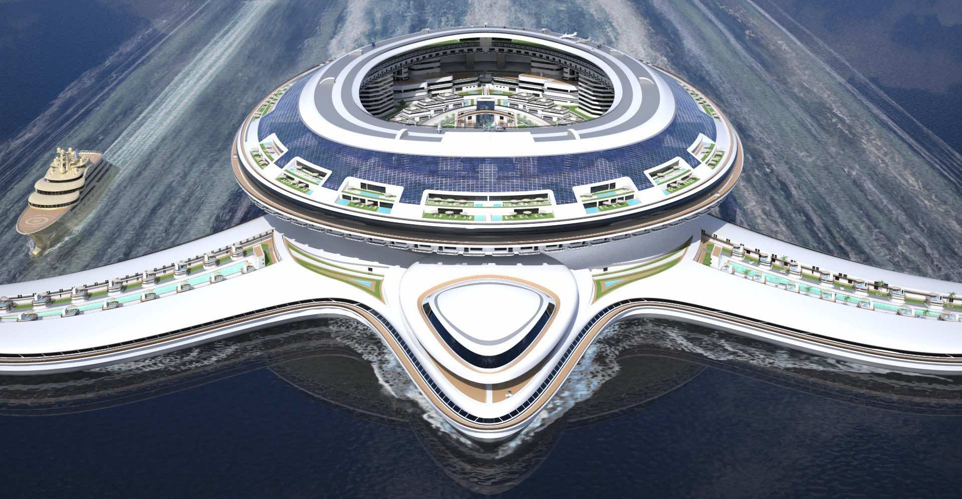 Saudi Arabia to Host the World’s Largest Turtle-Shaped Floating Structure
